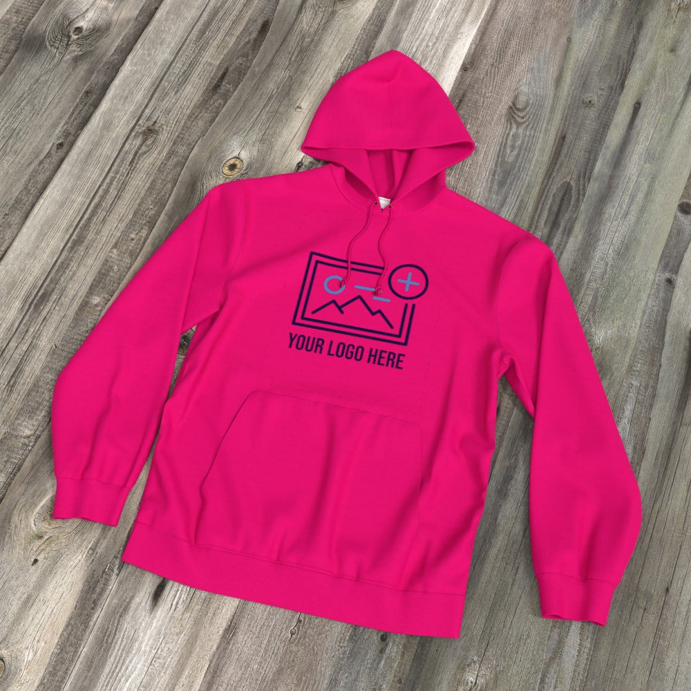 Hoodie with Logo Front and Back