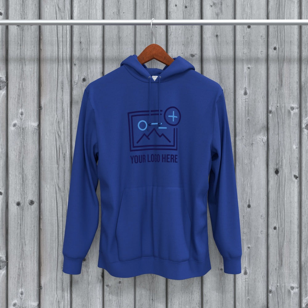 Hoodie with Logo Front and Back
